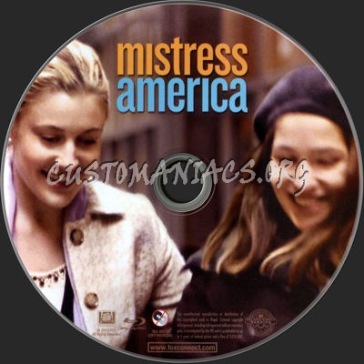 Mistress America blu-ray label