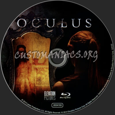 Oculus blu-ray label