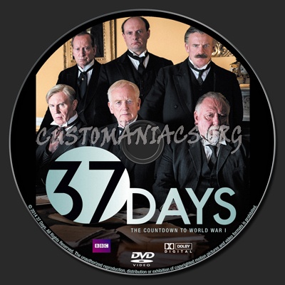 37 Days dvd label