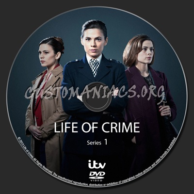 Life of Crime - Series 1 dvd label