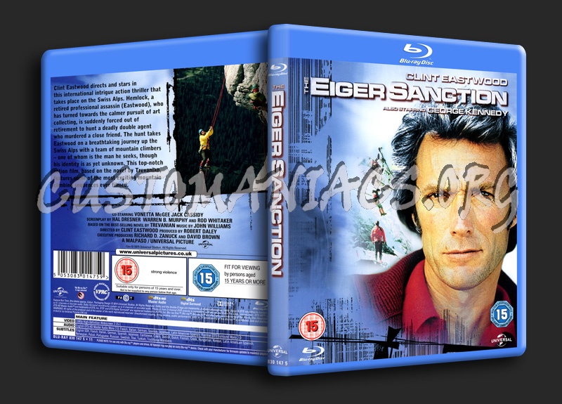 The Eiger Sanction blu-ray cover