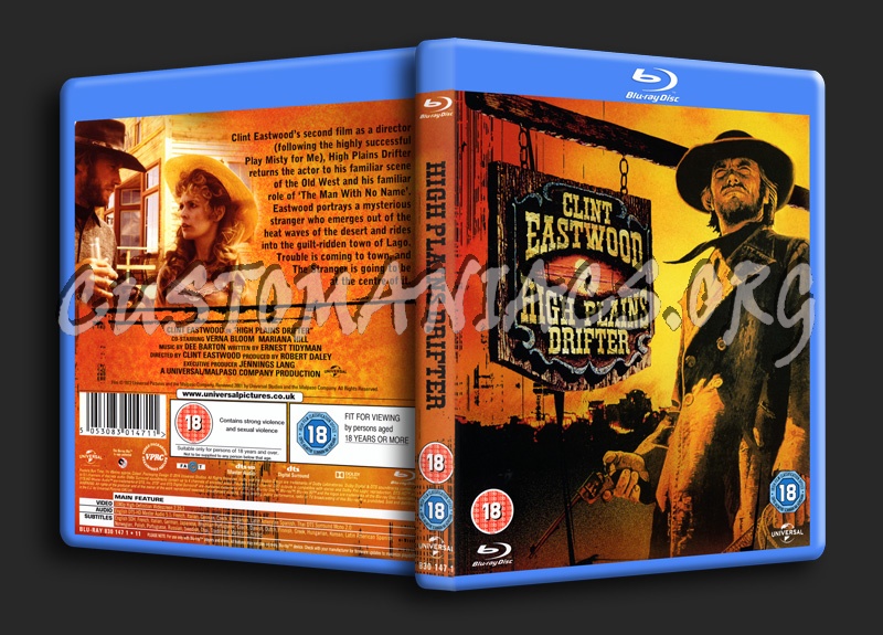 High Plains Drifter blu-ray cover