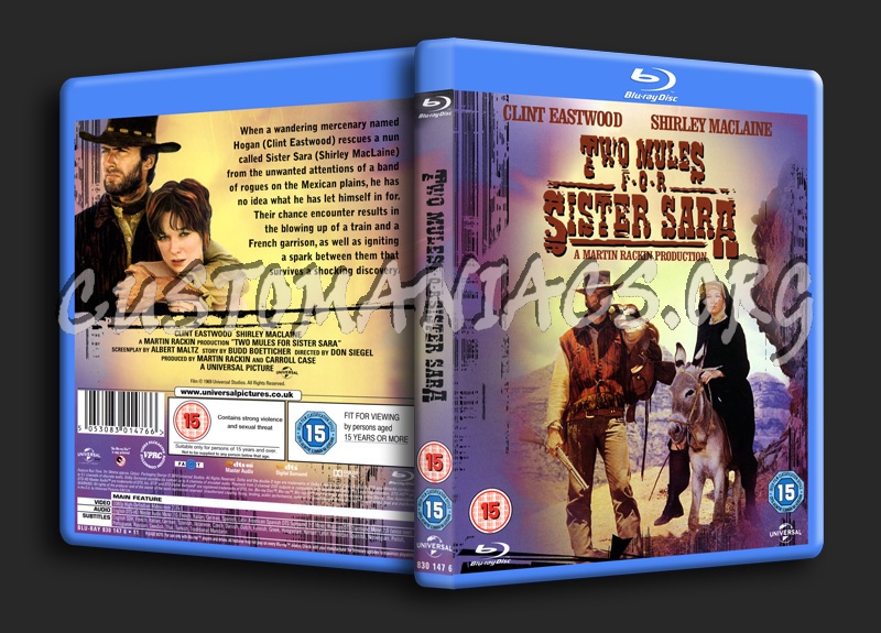 Two Mules for Sister Sara blu-ray cover