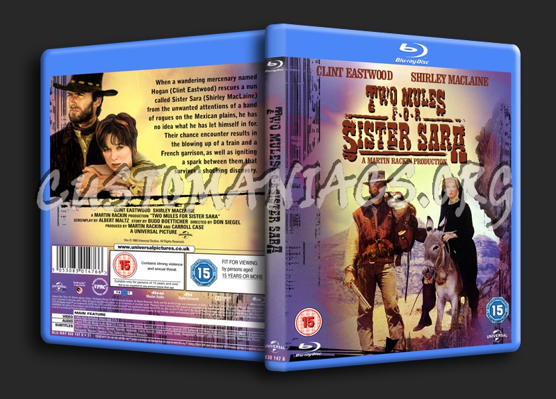 Two Mules for Sister Sara blu-ray cover