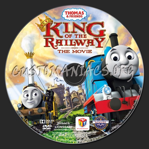 Thomas & Friends King of the Railway The Movie dvd label