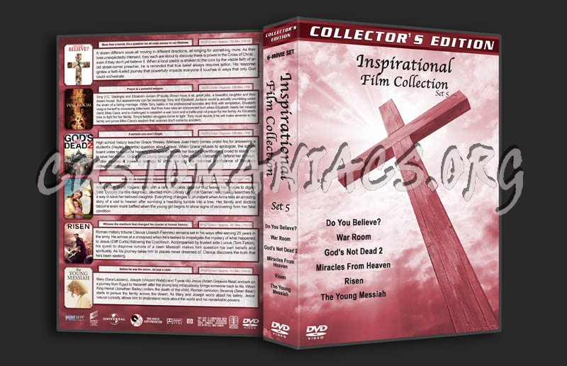 Inspirational Film Collection - Set 5 (2015-2016) dvd cover