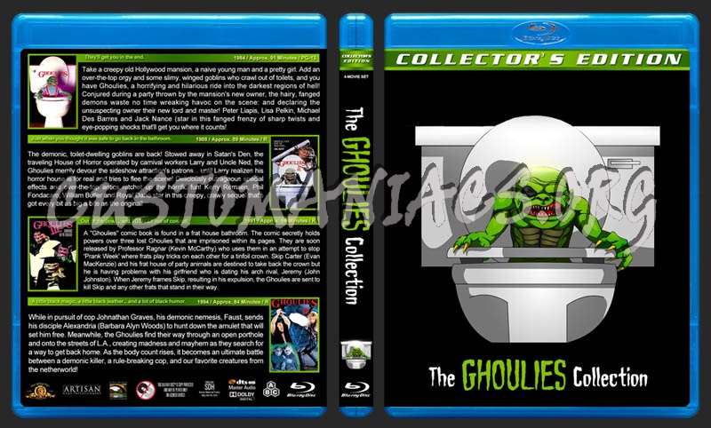 The Ghoulies Collection blu-ray cover