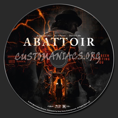 Abattoir blu-ray label