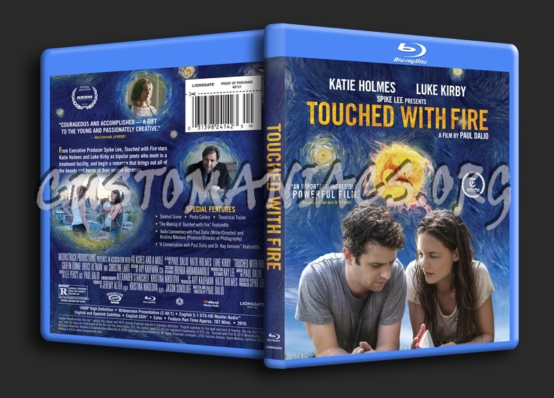 Touched With Fire blu-ray cover