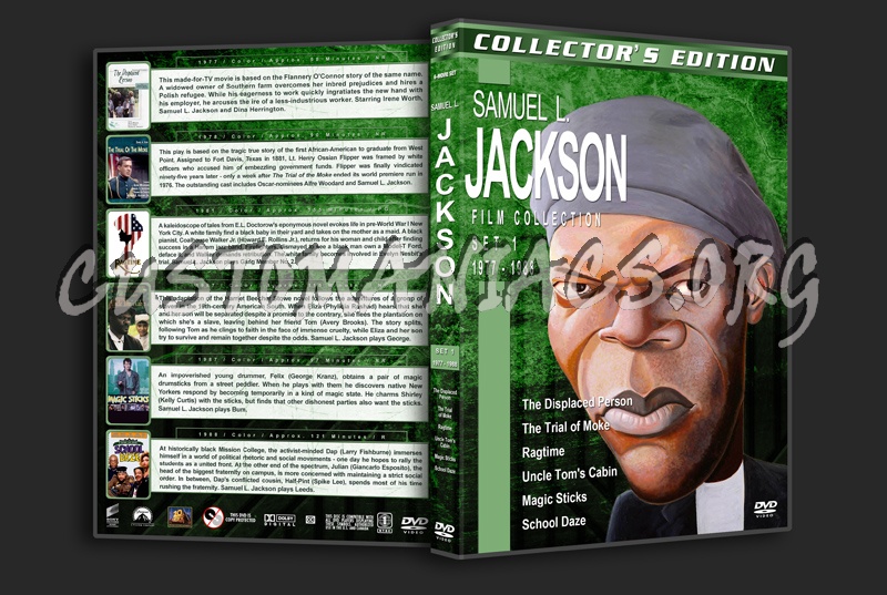 Samuel L. Jackson Film Collection - Set 1 (1977-1988) dvd cover