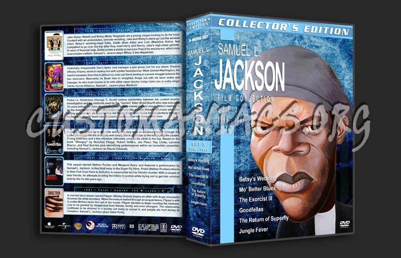 Samuel L. Jackson Film Collection - Set 3 (1990-1991) dvd cover