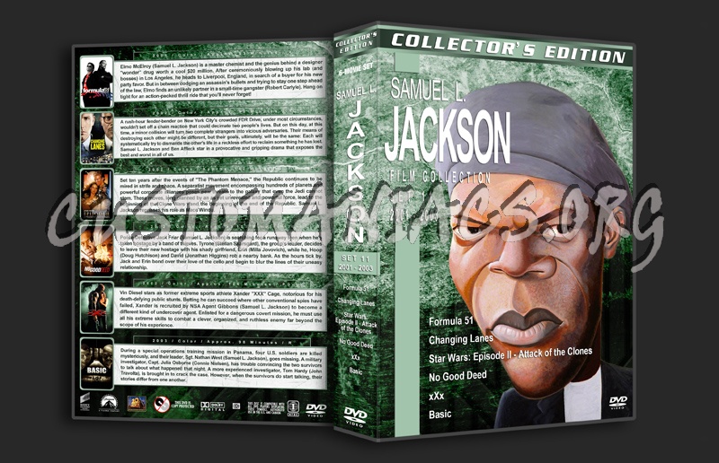 Samuel L. Jackson Film Collection - Set 11 (2001-2003) dvd cover