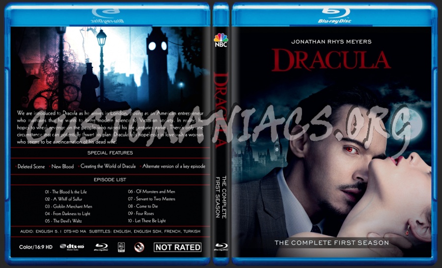 Dracula (Season 1) blu-ray cover