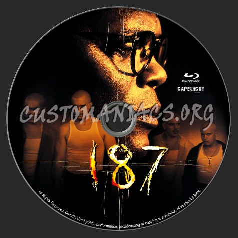 187 blu-ray label