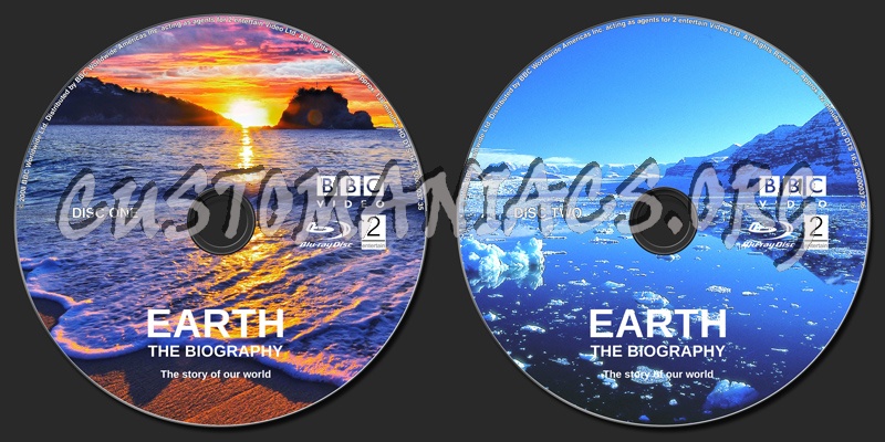 Earth the Biography blu-ray label - DVD Covers & Labels by Customaniacs ...