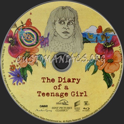 The Diary of a Teenage Girl blu-ray label