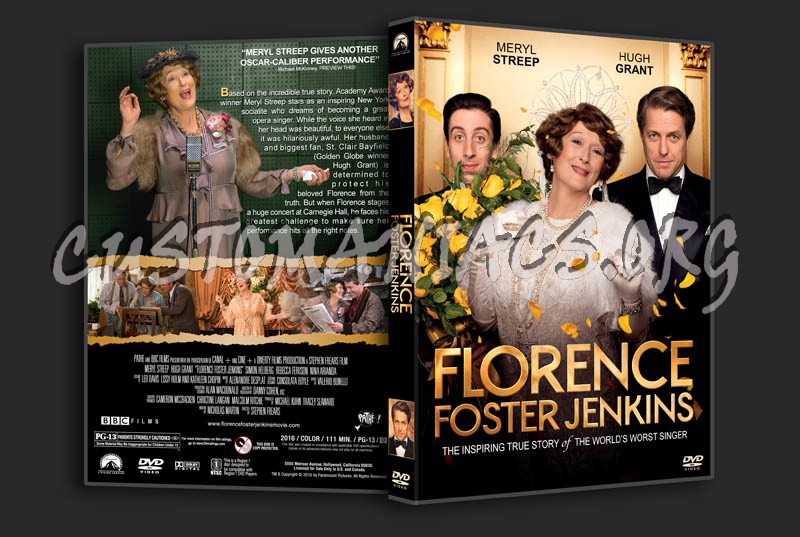 Florence Foster Jenkins Dvd Cover Dvd Covers Labels By