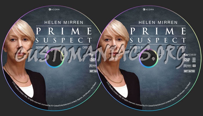 Prime Suspect - Series 5 dvd label