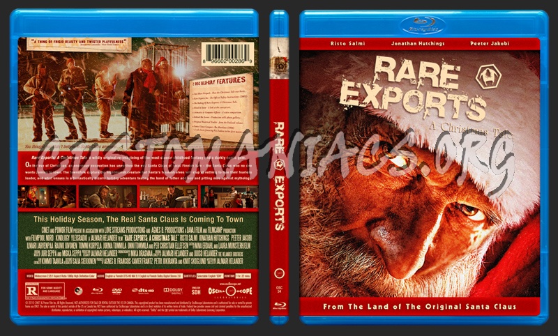 Rare Exports: A Christmas Tale blu-ray cover