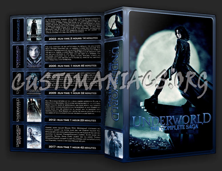 The Underworld Collection dvd cover