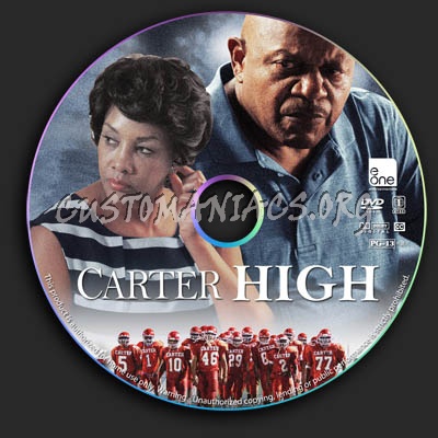 Carter High dvd label