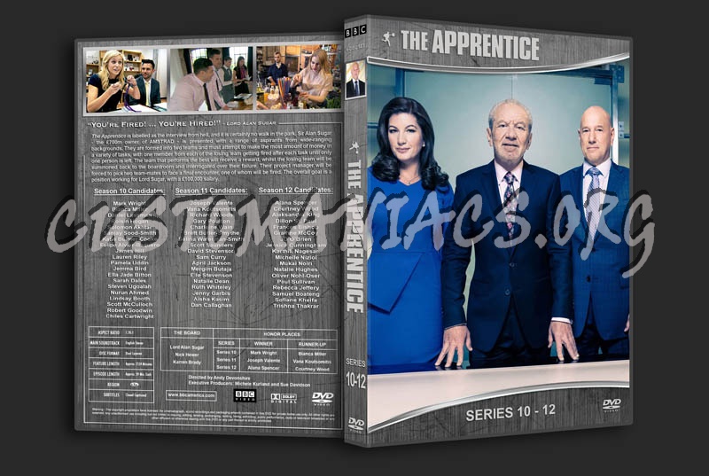 The Apprentice (UK) - Seasons 10-12 dvd cover