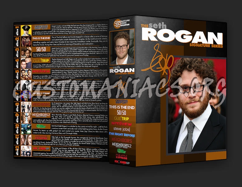 The Signature Series - Seth Rogan dvd cover