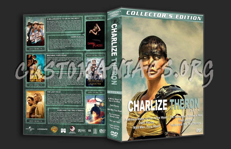 Charlize Theron Collection - Set 4 dvd cover