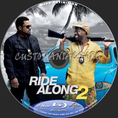 Ride Along 2 blu-ray label