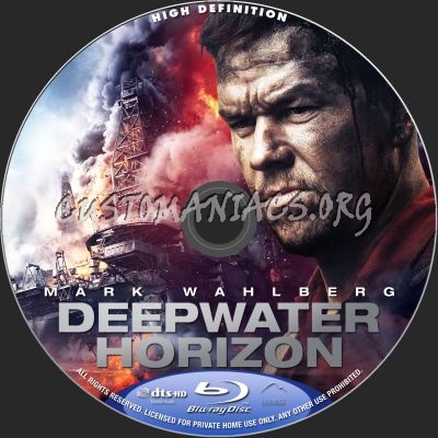 Deepwater Horizon blu-ray label