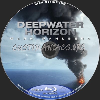 Deepwater Horizon blu-ray label