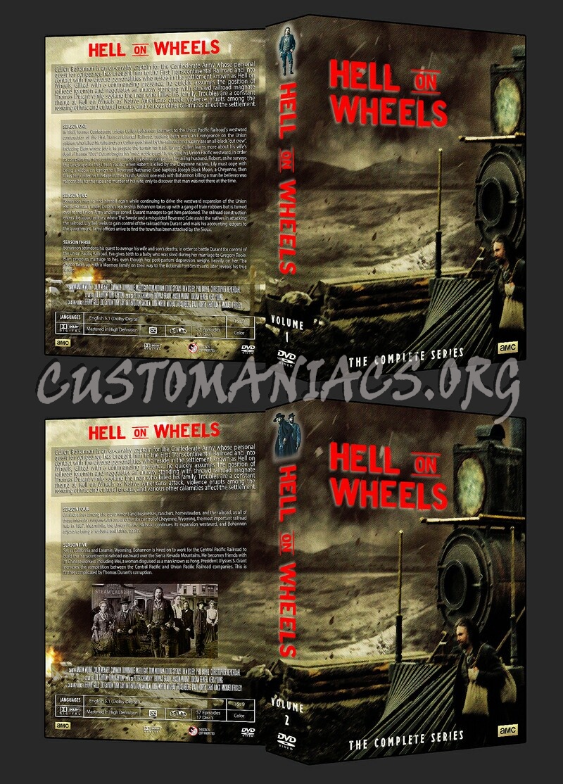 Hell On Wheels dvd cover