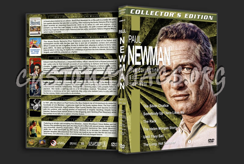 Paul Newman Film Collection - Set 1 (1956-1958) dvd cover