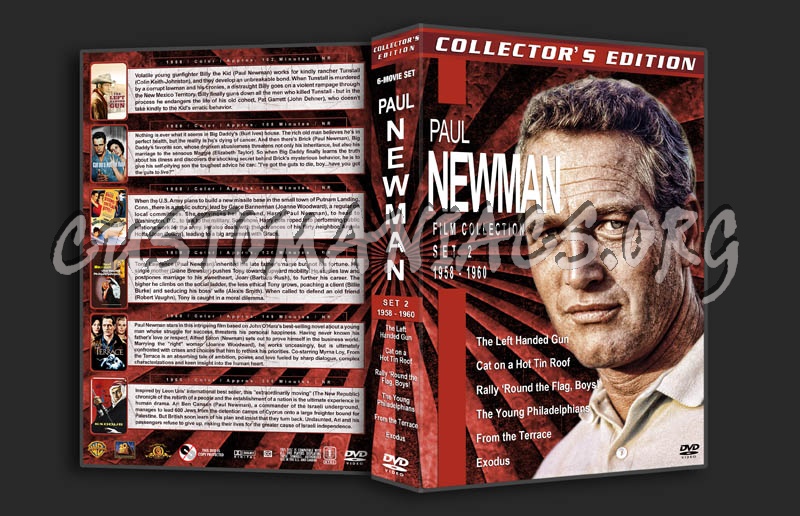 Paul Newman Film Collection - Set 2 (1958-1960) dvd cover