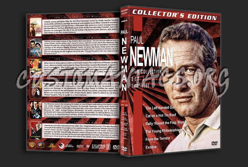 Paul Newman Film Collection - Set 2 (1958-1960) dvd cover