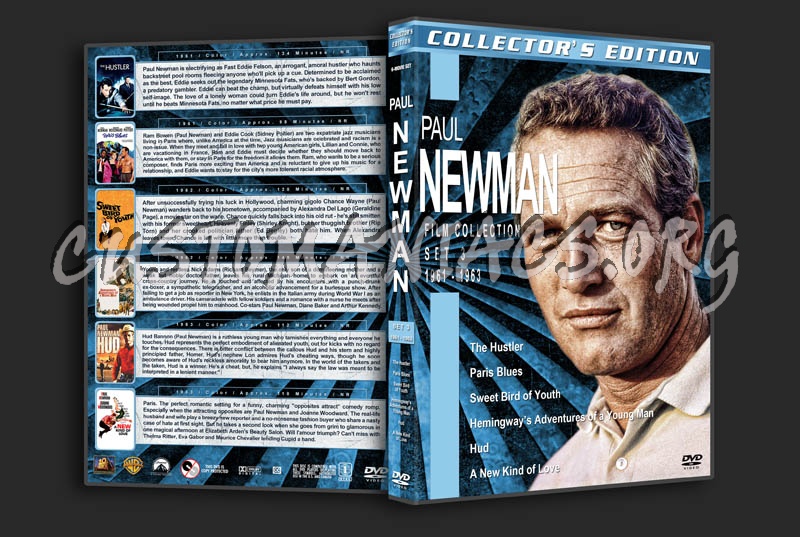 Paul Newman Film Collection - Set 3 (1961-1963) dvd cover