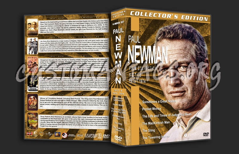 Paul Newman Film Collection - Set 6 (1970-1974) dvd cover