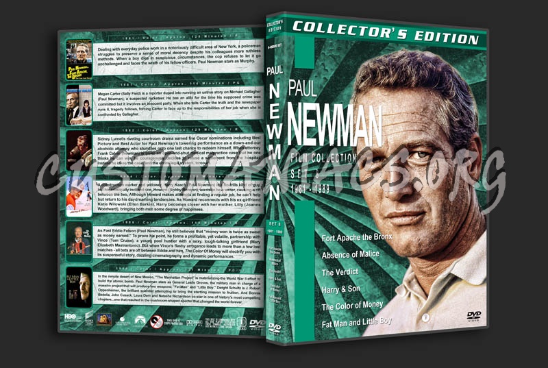 Paul Newman Film Collection - Set 8 (1981-1989) dvd cover