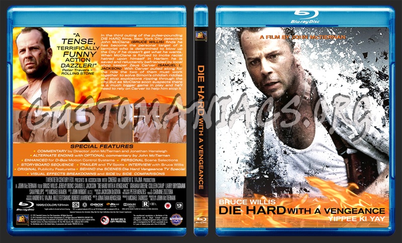 Died Hard With A Vengeance blu-ray cover