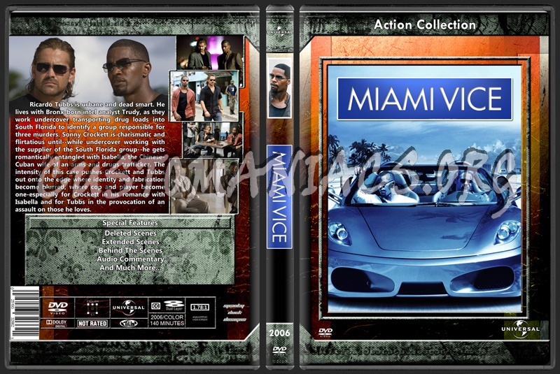 Miami Vice dvd cover