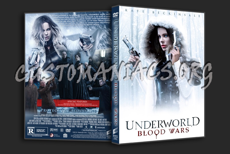 Underworld: Blood Wars dvd cover