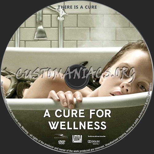 A Cure For Wellness dvd label