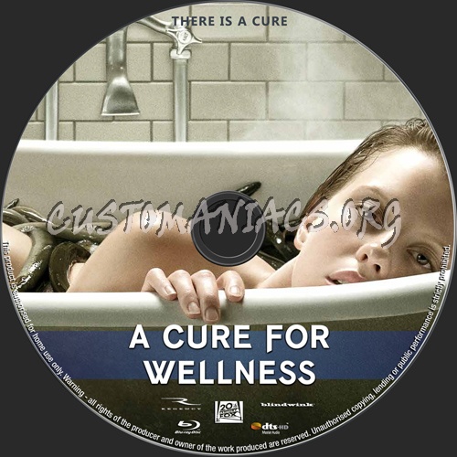 A Cure For Wellness blu-ray label