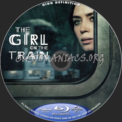 The Girl On The Train blu-ray label