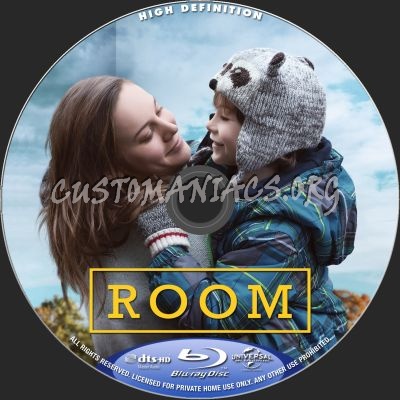 Room blu-ray label