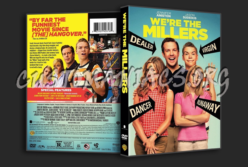 We're the Millers dvd cover