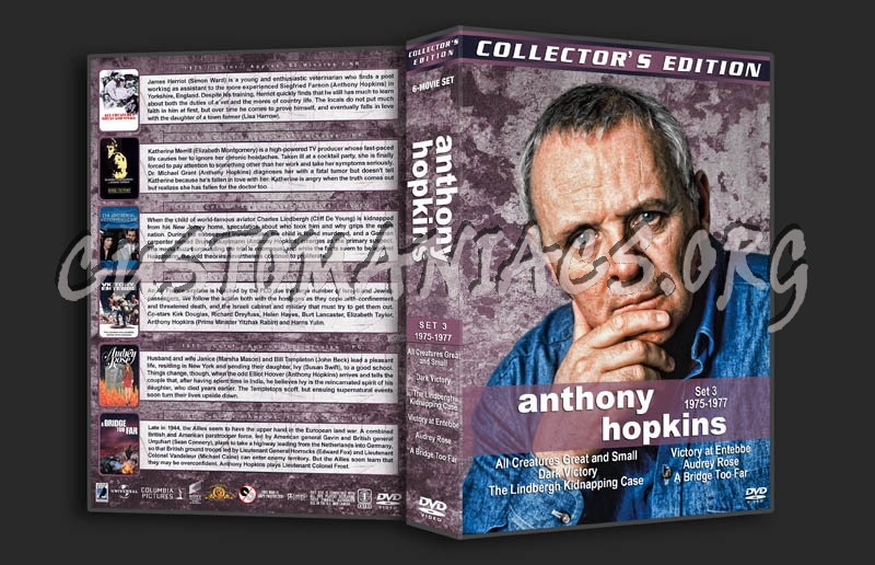 Anthony Hopkins Film Collection - Set 3 (1975-1977) dvd cover