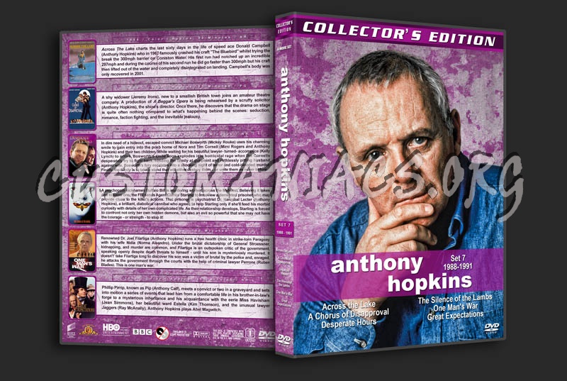 Anthony Hopkins Film Collection - Set 7 (1988-1991) dvd cover