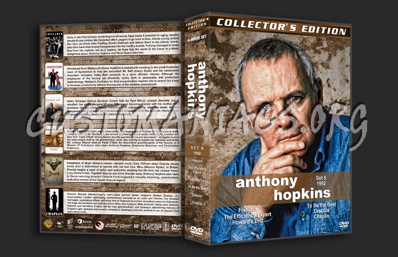 Anthony Hopkins Film Collection - Set 8 (1992) dvd cover