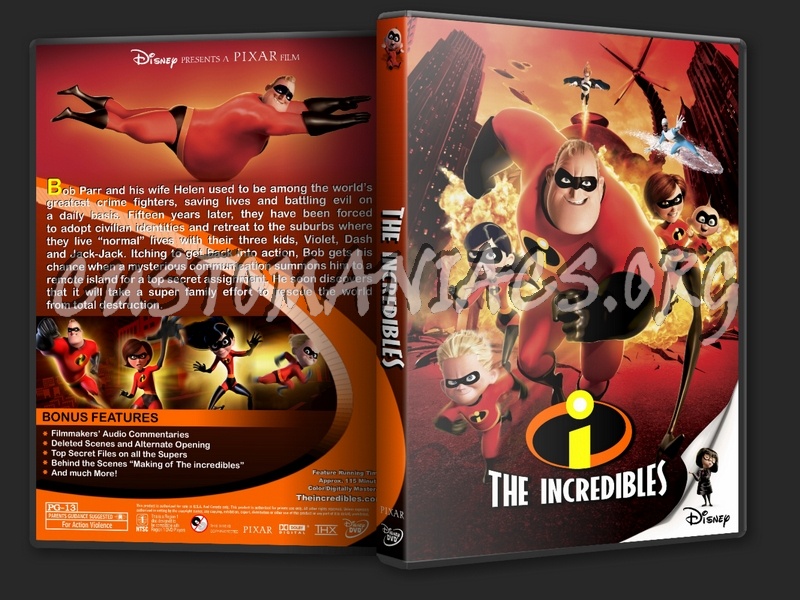 The Incredibles dvd cover